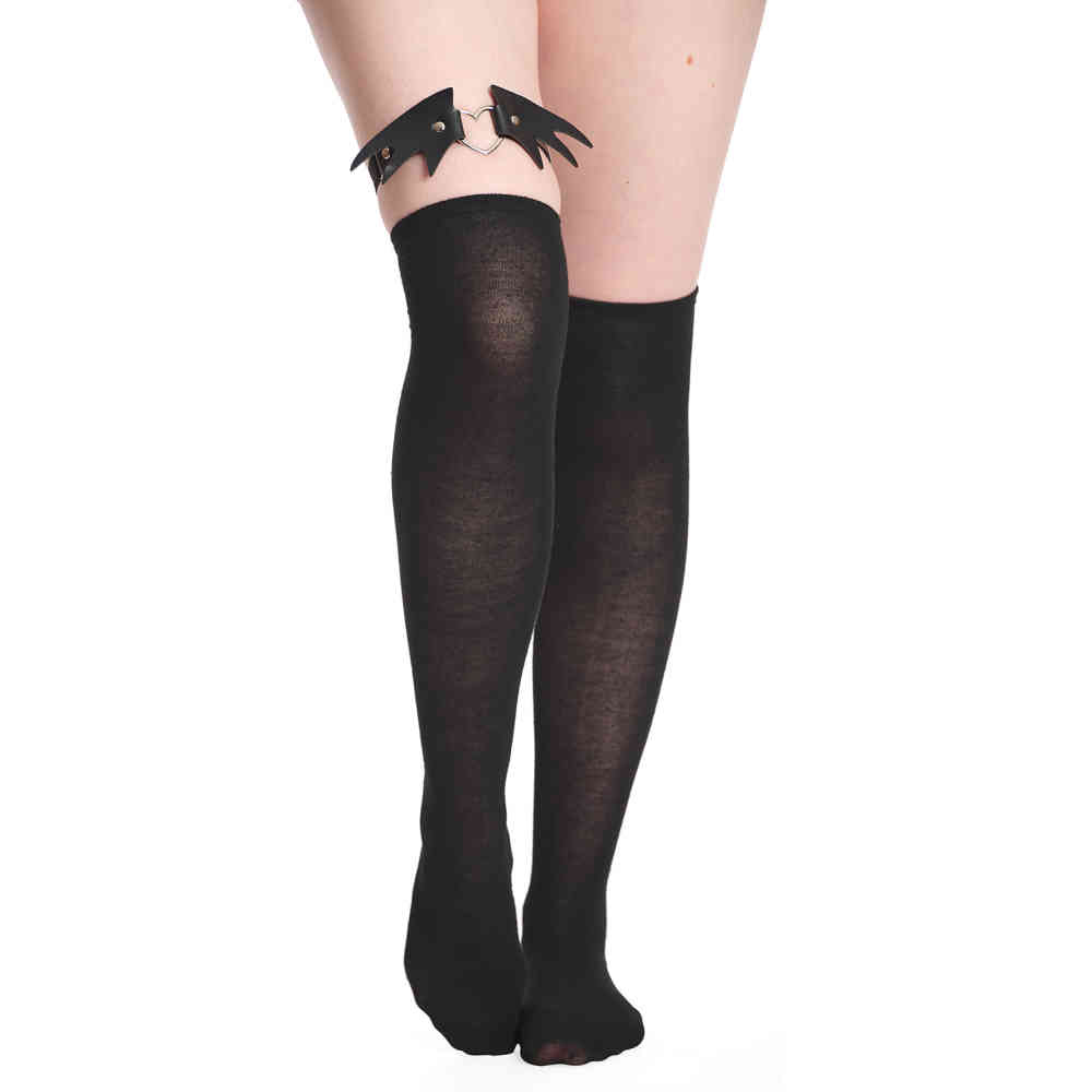 Banned - Llorona Leg Garter Harnais de jambe - Noir